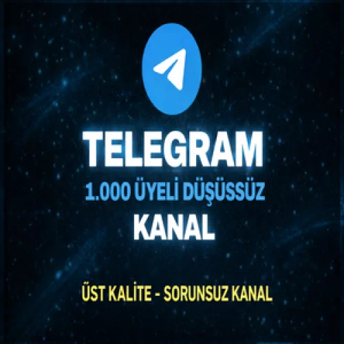  ⭐HIZLI TESLİM⚡TELEGRAM 1000 ÜYELİ KANAL⚡